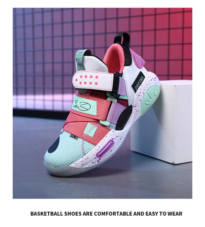 Kids Shoes Running Girls Boys School Casual Sports Tennis Sneakers Basketball Outdoor Lightweight Children Shoes Non-slip