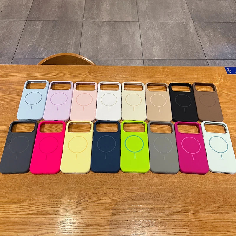 Liquid Silicone Phone Case For iPhone 17 Pro Max Air Bumper Back Cover