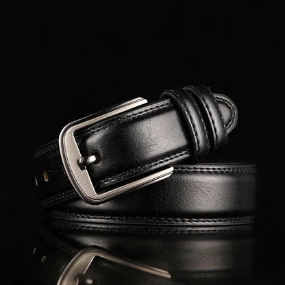1Pc 3.7*110-130cm Men's 2nd Cowskin Leather Belts Male Designer Business Waistband Crafts for Adults Jeans Accessories