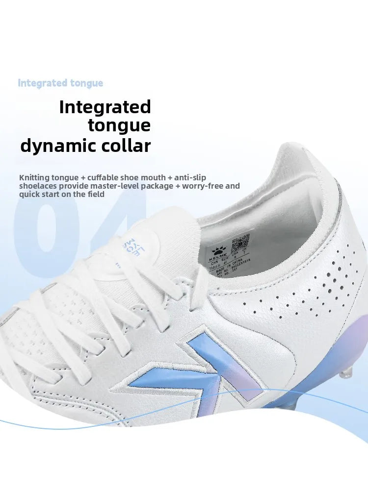 Professional Match Football Shoes Kangaroo Leather Fg Anti Slip Football Boots Ag Daily Training Indoor Football Shoes