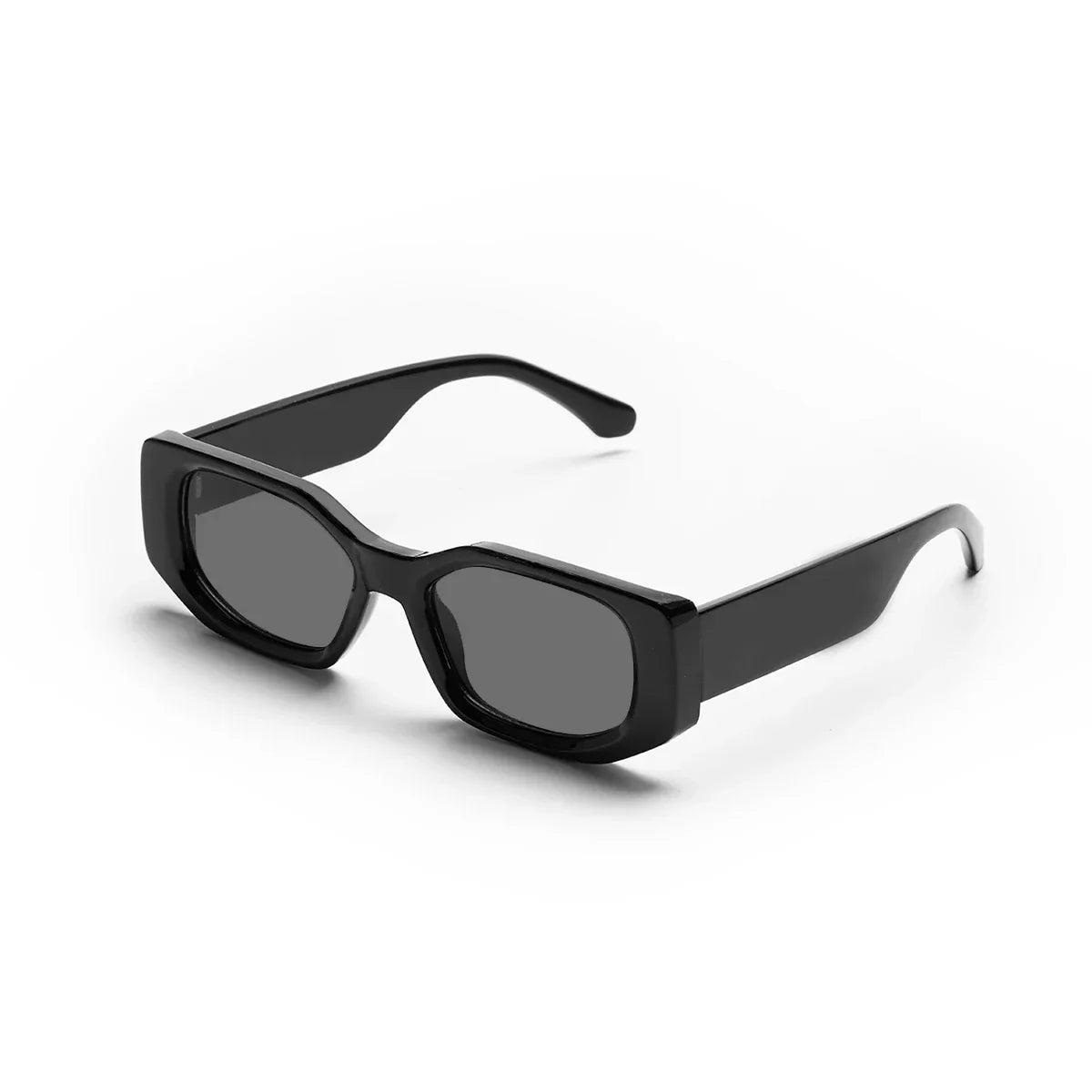 black classic retro designer branded concave irregular thick frame men women fashion sunglasses
