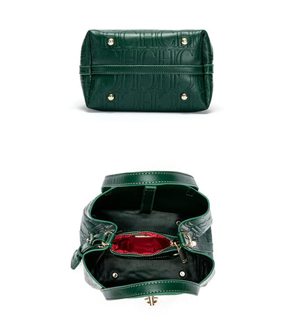 Classic Simple Solid Color Women's New 2024 Large Capacity Handbag Letter Element Women's Handbag