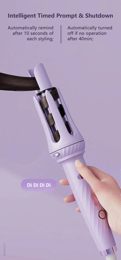 3 IN 1 Negative Ions 28mm & 32mm Roll Automatic Hair Curler Heating Straight Hair Comb Electric Ceramic Curling Iron Hair Stick