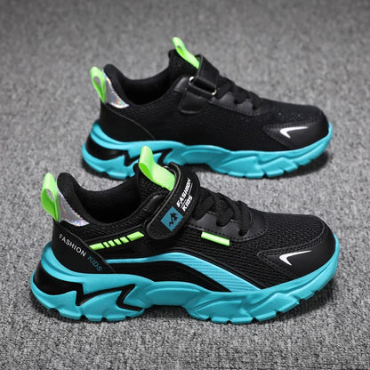Children's Sports Shoes Kids Running Sneakers for Boys Girls Air Mesh Breathable Outdoor School Casual Fashion Shoes Anti-skid