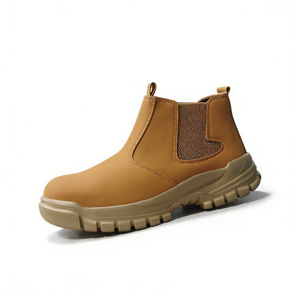 high-top Safety Shoes Men Steel Toe Protective Shoes With Anti Smash Anti Piercing Work Shoes Indestructible safety boots