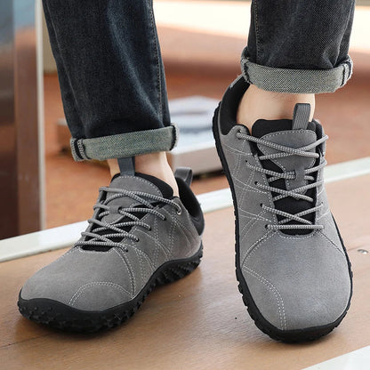 Calçados Masculinos de Caminhada Descalços com Bico Largo, Minimalistas, Confortáveis, Respiráveis, Solado Zero, Tênis Casuais Masculinos