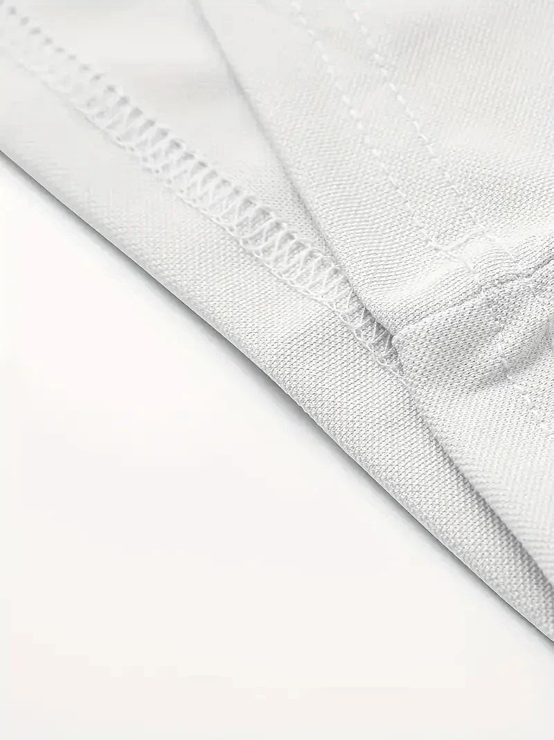 3pcs Men'S Polo Shirt Set Breathable Moisture-Wicking Wrinkle-Resistant & Quick-Dry Business Classic Style Men's Christmas Gifts