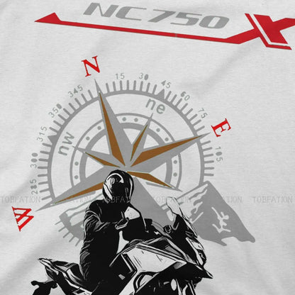 Adventure Motorcycle Tour T Shirt Vintage Grunge Large O-Neck TShirt Top sell  Harajuku Men's Clothes 