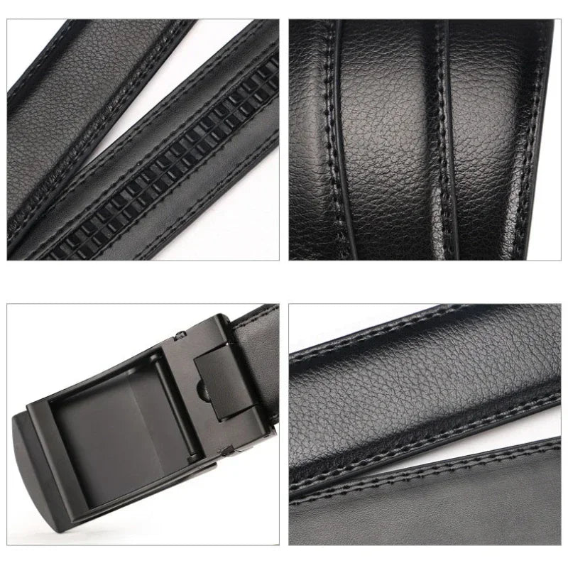 Plus Large Size 170 160 150 140 130cm Men Belt Automatic Belts Leisure Fashion Ratchet Belts for Men Jeans Pants Waist Waistband