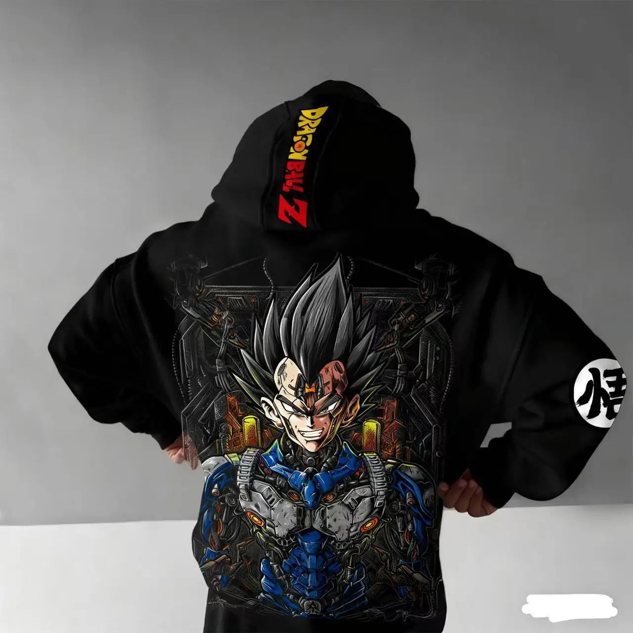 Men Anime Clothes Dragon Ball Z Hoodie Goku Saiyan Loose Fit Big Size 5XL 6XL Casual Streetwear