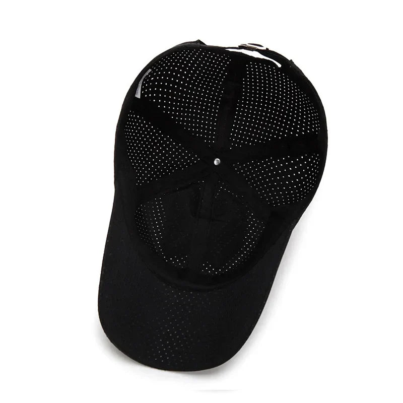 2024 New Summer Men Women Snapback Quick Dry Mesh Baseball Cap Sun Hat Bone Breathable Hats Adjustable outdoor hat