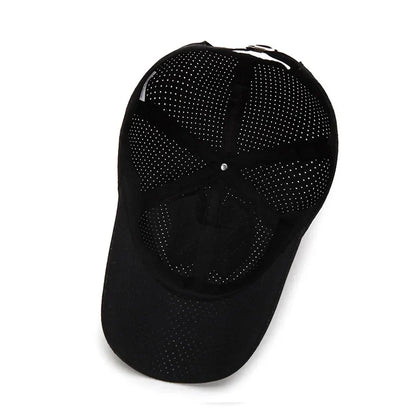 2024 New Summer Men Women Snapback Quick Dry Mesh Baseball Cap Sun Hat Bone Breathable Hats Adjustable outdoor hat