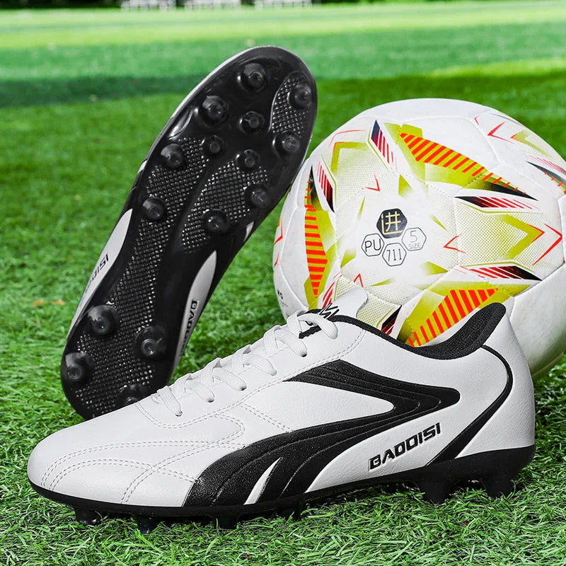 Mens Soccer Shoes Women Adults Society Football Cleats Ultralight Training Soccer Sneakers Outdoor Professional Football Boots