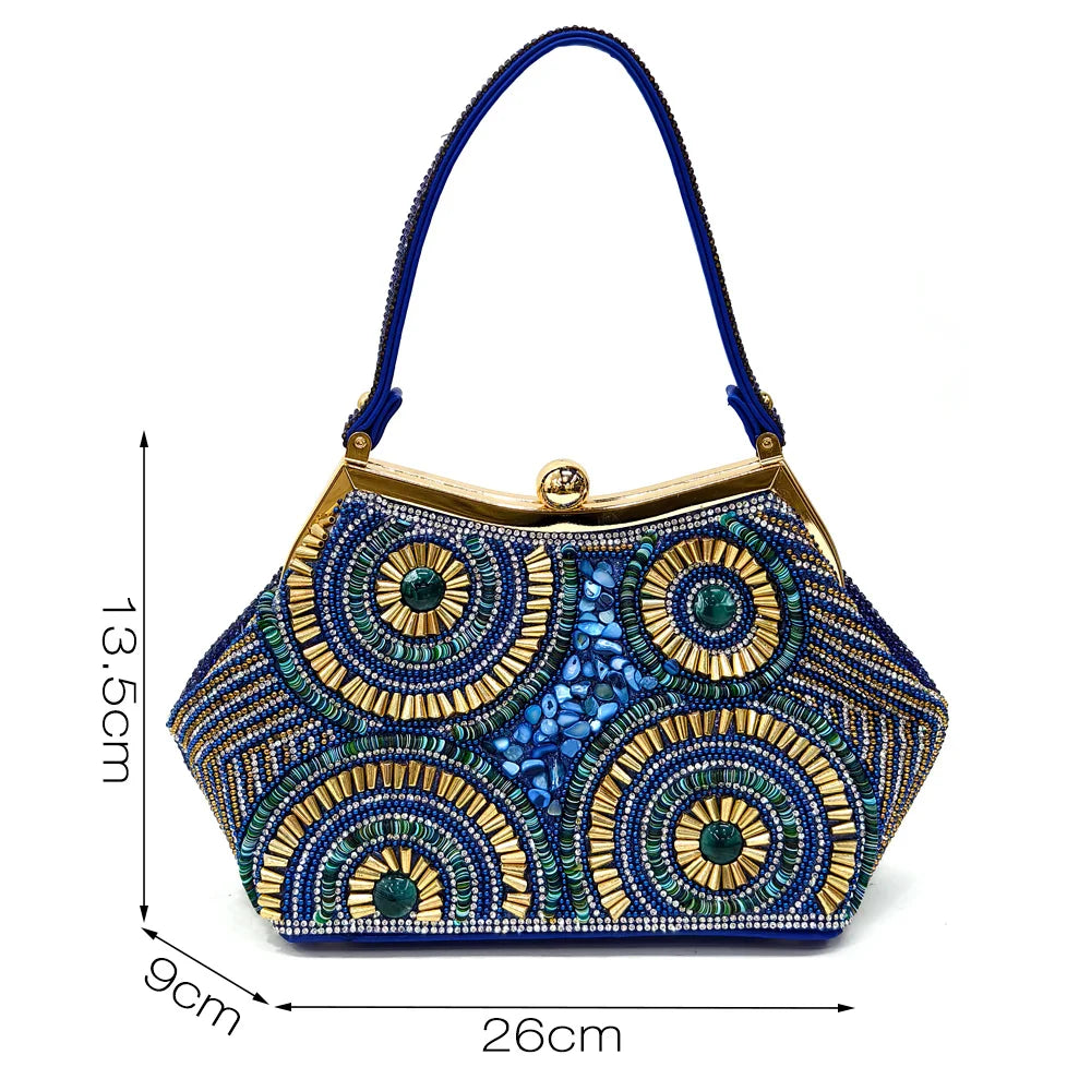 2025 Moda Mais Recente Chegada Laranja Ponta Fina Sandálias Femininas Sapatos com Bolsa Conjunto para Senhoras Festa de Casamento Salto