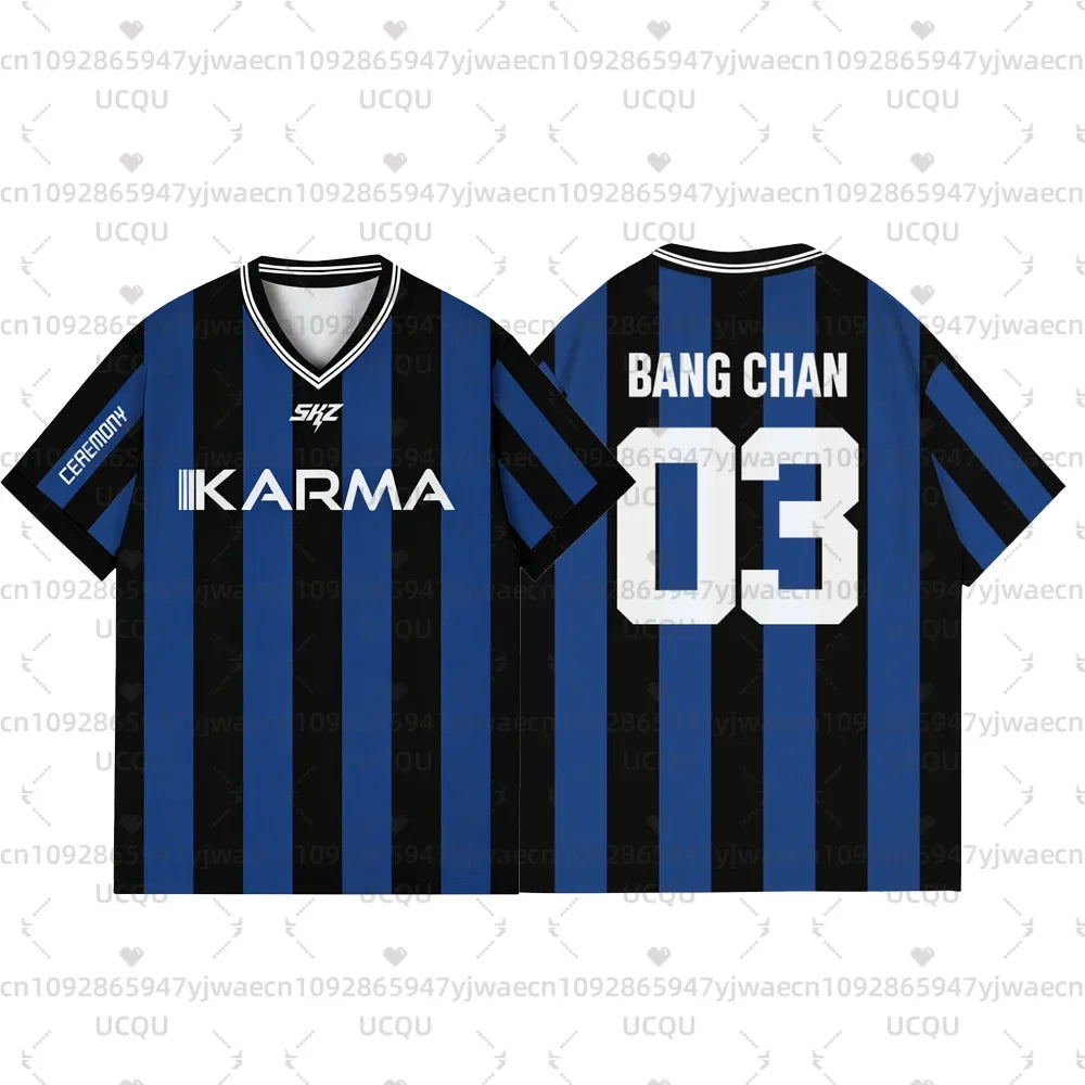 Adult Women's Men's Boys' Casual Sporty KARMA Ceremony 3D Print Graphic T-Shirt Girl Tee Outdoor Sports T-shirt