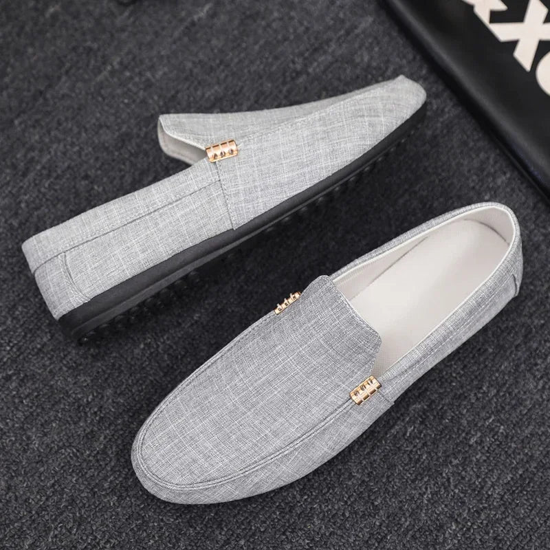 Fashion Men Casual Shoes Luxury Brand Men Loafers Breathable Comfort Slip-on Mens Driving Shoes lightweight Lazy Shoes Moccasins