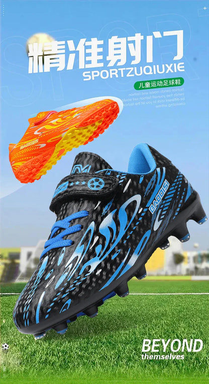 Kids Professional Soccer Shoes Indoor Men Football Field Boots Original Football Shoes TF/AG Society Cleats Grass Training Fast
