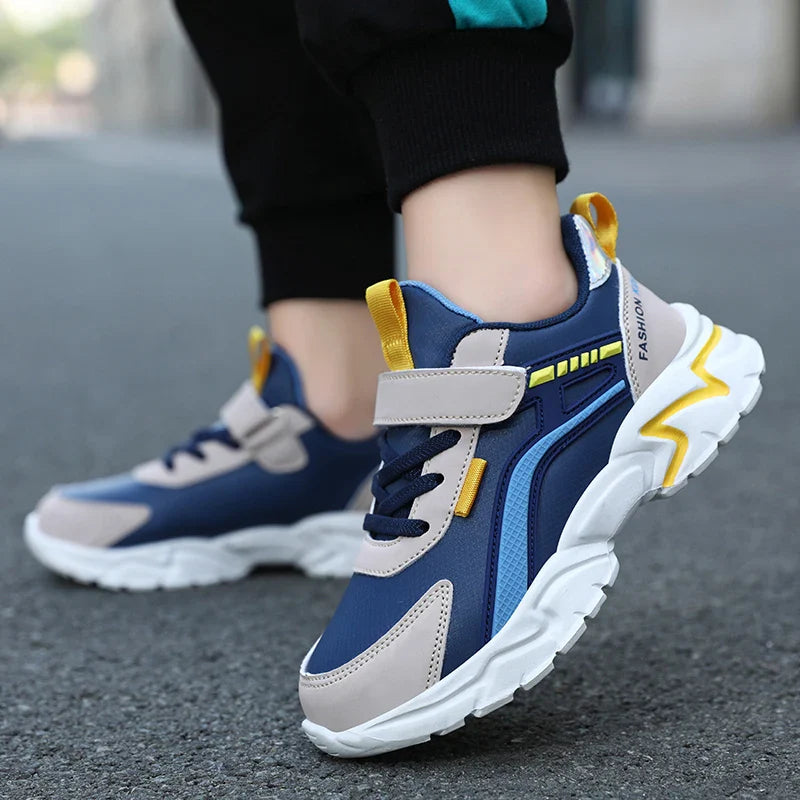 Kids Casual Boys Shoes Soft Sole Kids Shoes Non-slip Sneakers Shoes Outdoor Student's Children Pink Girls Sport Walking Footwear