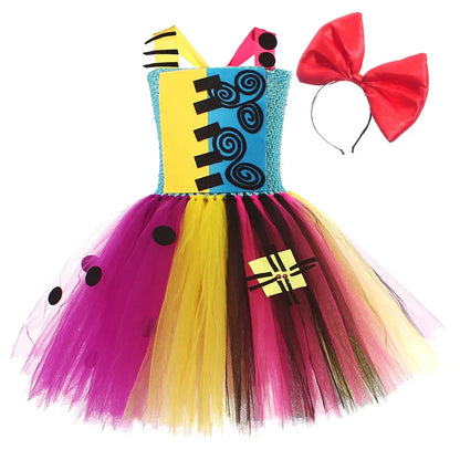 Kids Girls Tutu Dresss Halloween Cosplay Costume Carnival Party Boy Costume Witch Fancy Clothes Halloween Gifts for Children