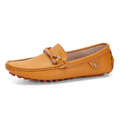 Summer Mens Fashion High Quality Outdoor Casual Leather Shoes Comfortable Breathable Classic 2024 New Slip on Men's Shoes