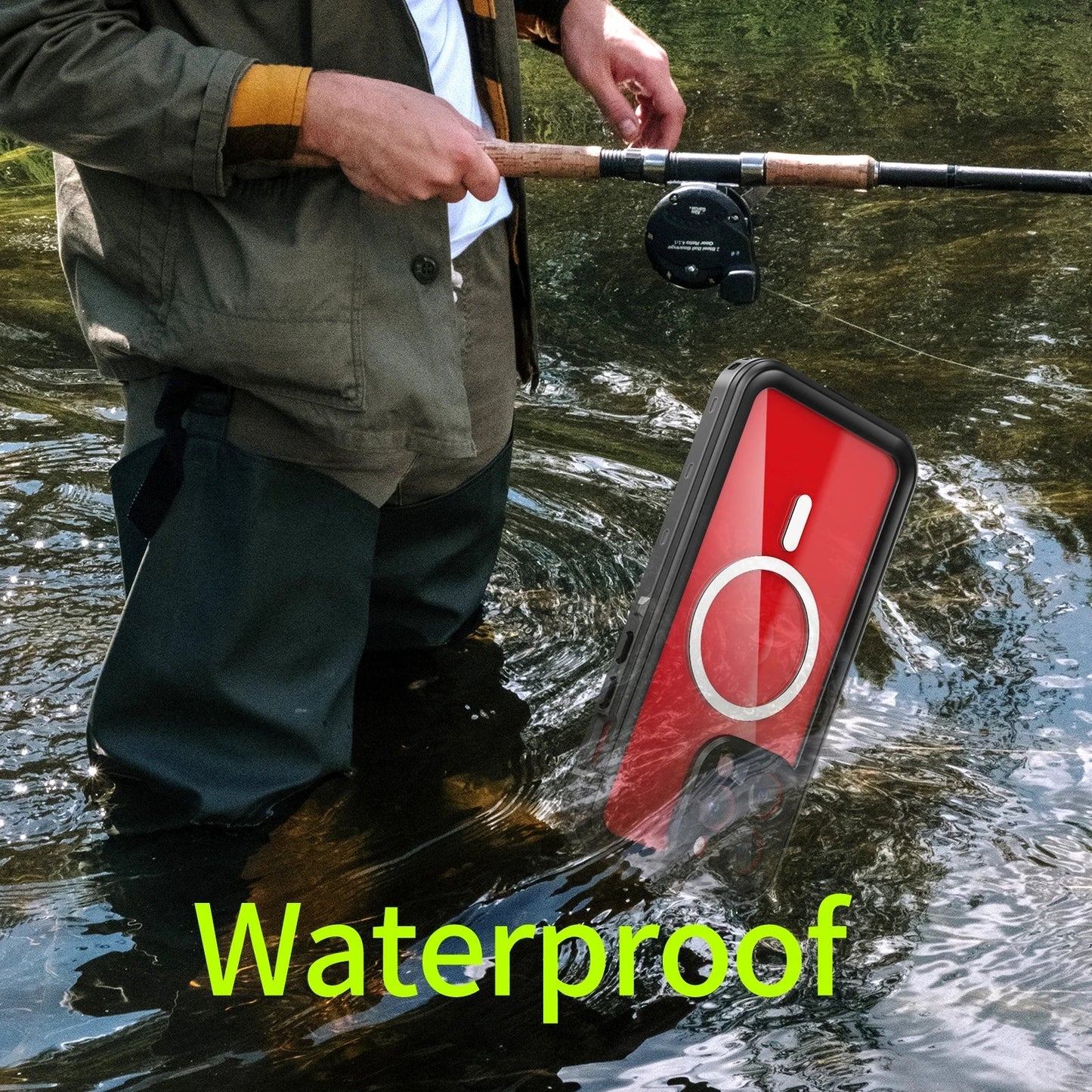 Hot sales 360 full coverage shockproof dustproof IP68 professional waterproof phone case for iPhone15pro 13 14promax 15