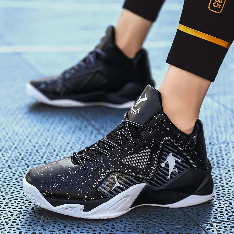 Outdoor Boys Basketball Sneakers Breathable Comfortable New Kids Brand Basketball Shoes Children Sport Shoes Girls Gym Shoes