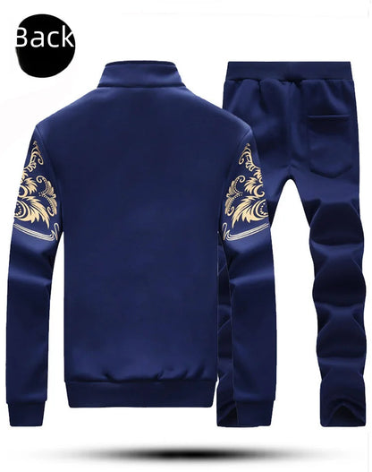 2023 Spring Autumn Marshmallow Men's Sports Suit Casual Long Sleeve Baseball Jersey Jacket Student Fitness Sweatshirt