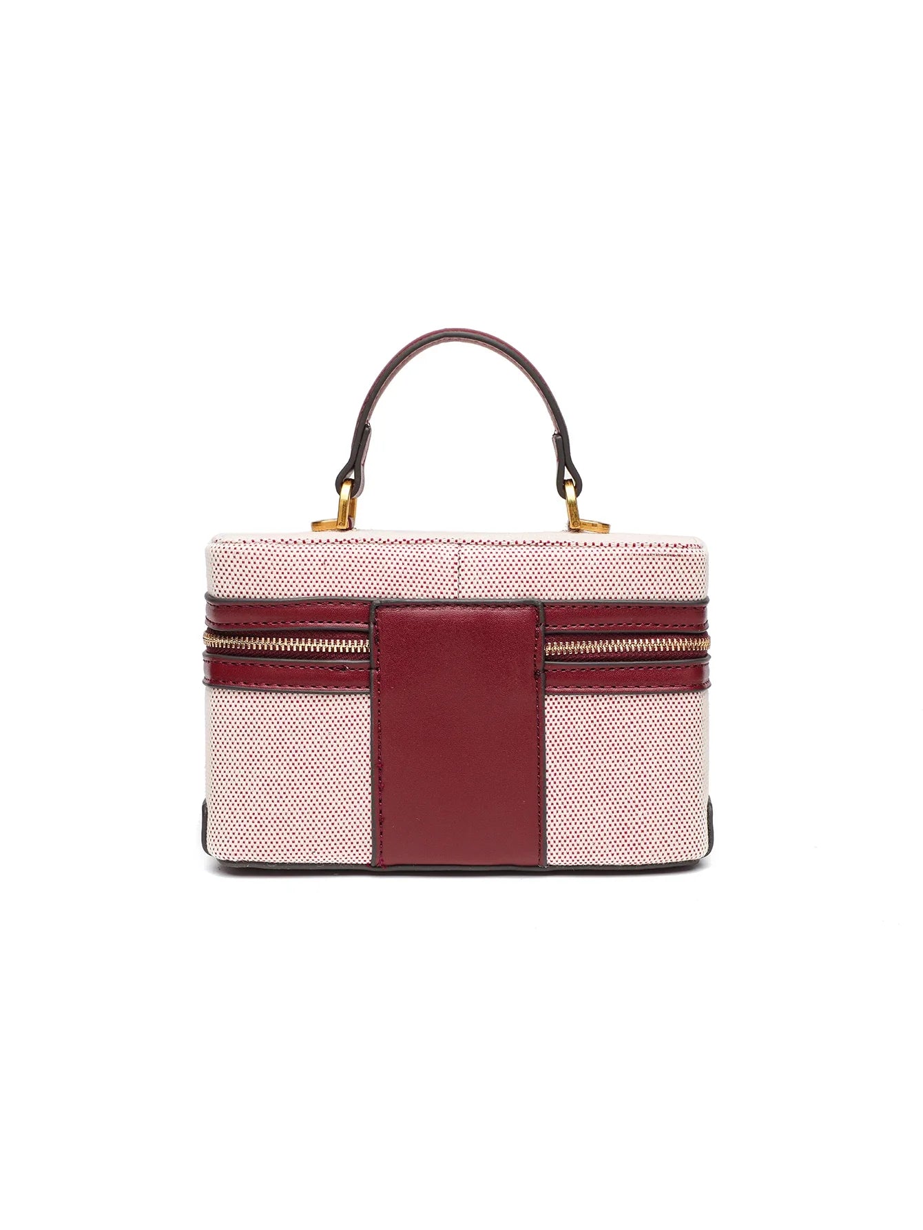 Fashionable versatile box bag brown one shoulder trendy hand-held hard fashionable small square bag