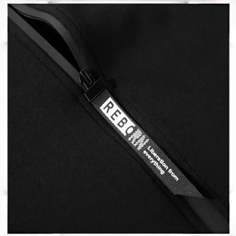 Autumn and Winter Zippered Sweatshirts + Sportswear Pants, Men's Jogging and Fitness Sets, Men's Casual Sportswear Sets