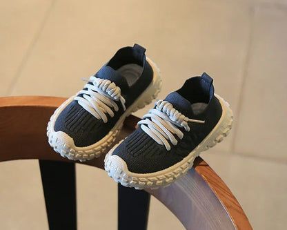 Sport Running Soft Casual Breathable Spring Autumn Baby Boys Girls Bottom Non-Slip Kids Sneakers Children Shoes