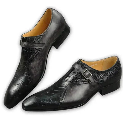 Men's Genuine Leather Loafers Soft & Comfortable Formal Shoes for Office, Wedding, Party Spring & Summer Dress Shoes | Hot Sale