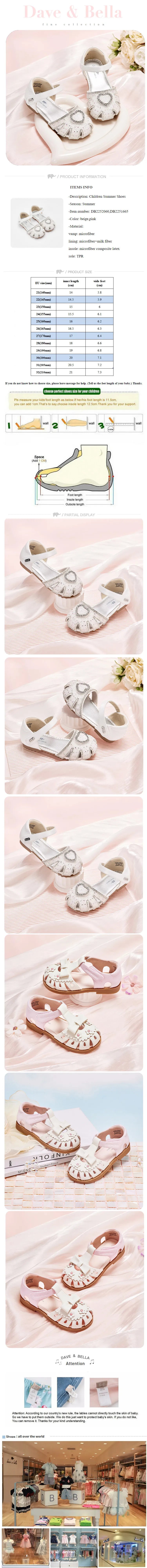 Baby Girls Sandals Summer Cute Baby Soft Leather Shoes Party Outdoor Children's Princess Crystal Shoes Cool DB2252060