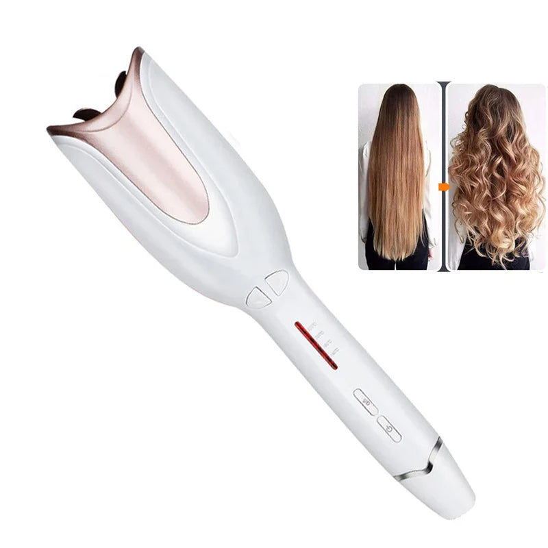 Auto Hair Curling Iron Ceramic Rotating Air Curler Air Spin Wand Styler Curl Machine Magic Hair Curler
