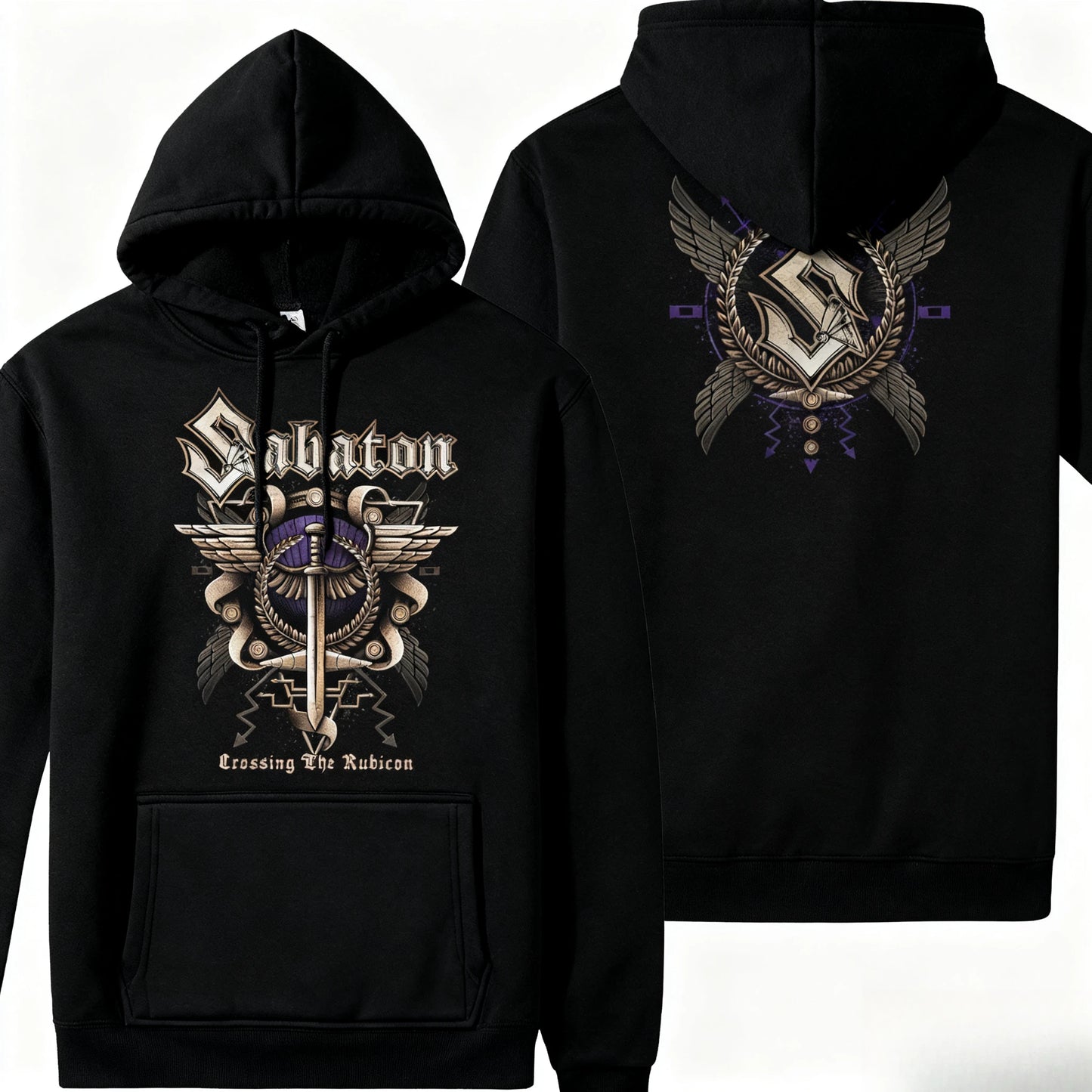 Swiss Fallon Rock Music Band New Hoodies Sabaton Classic Print Women Men Vintage Fashion Hoody Street Y2k Overszied Sweatshirts