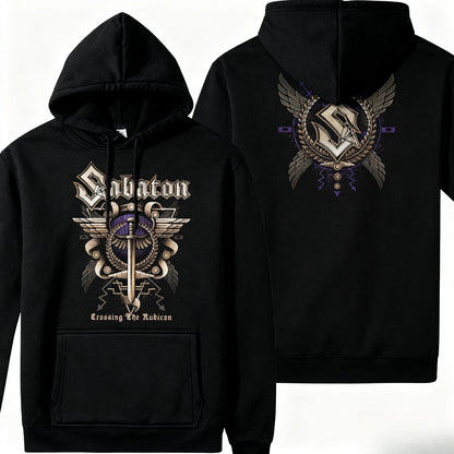 Swiss Fallon Rock Music Band New Hoodies Sabaton Classic Print Women Men Vintage Fashion Hoody Street Y2k Overszied Sweatshirts