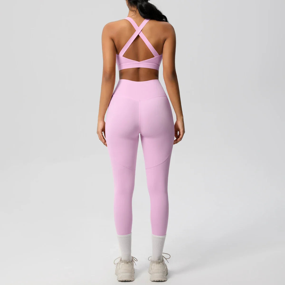Yoga Suit Sports Set Womens Sportswear Sports women's yoga bra  Tummy Control Slimming Booty Leggings Women's tracksuit