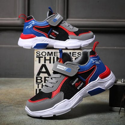 Kids Mesh Running Shoes Fashion Youngsters Teens Casual Walking Students Sneakers Breathable Soft Children Outdoor Sports Tennis