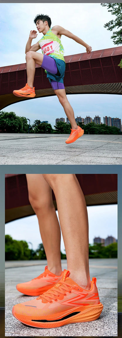 Men Running Shoes Carbon Board Speciality Sports Breathable Lightweight Women's Comfortable Chunta Athletic Sneakers