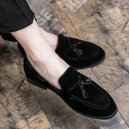 Casual Business Shoes Men Classic Social Office Loafers Men Large Size 48 Trend Casual Flat Party Loafers Male