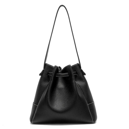 Woman Drawstring Bag Blue Spring Simple Black Casual Women's Bags Mommy Shopping Girl