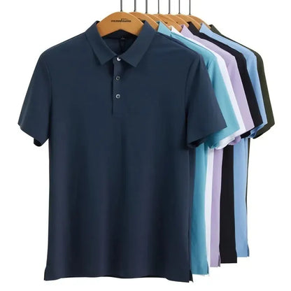 2025 New Hot Fashion Yamaha Locomotive T-shirt Men's Stand-up Collar POLO Shirt T-shirt Bottoming Shirt Cycling Clothes