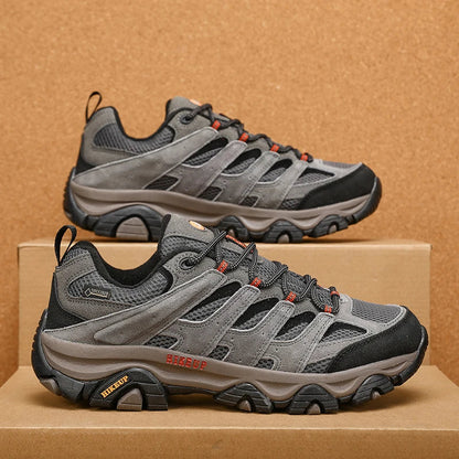 Men Hiking Shoes Designer Climbing Trekking Sneakers for Men Leather Outdoor Sports Work Man Shoes Run Shoes