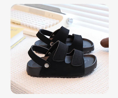 Boy's And Girls' 2026 Summer New  Casual Thick Sole Slides Forest Style Two-Way Sandals