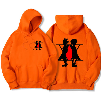 Japan Anime Graphic Xx Prints Hoodies Mens Oversized Casual Streetwear Fleece Pullovers Street Clothes Hip Hop Fashion Hoody