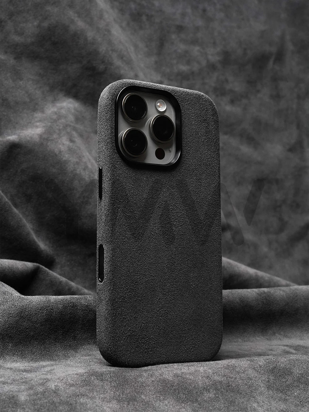 Case for iPhone 17 16 Pro Max Compatible Magsafe Business Supercar Interior Same Suede Leather Phone Cover