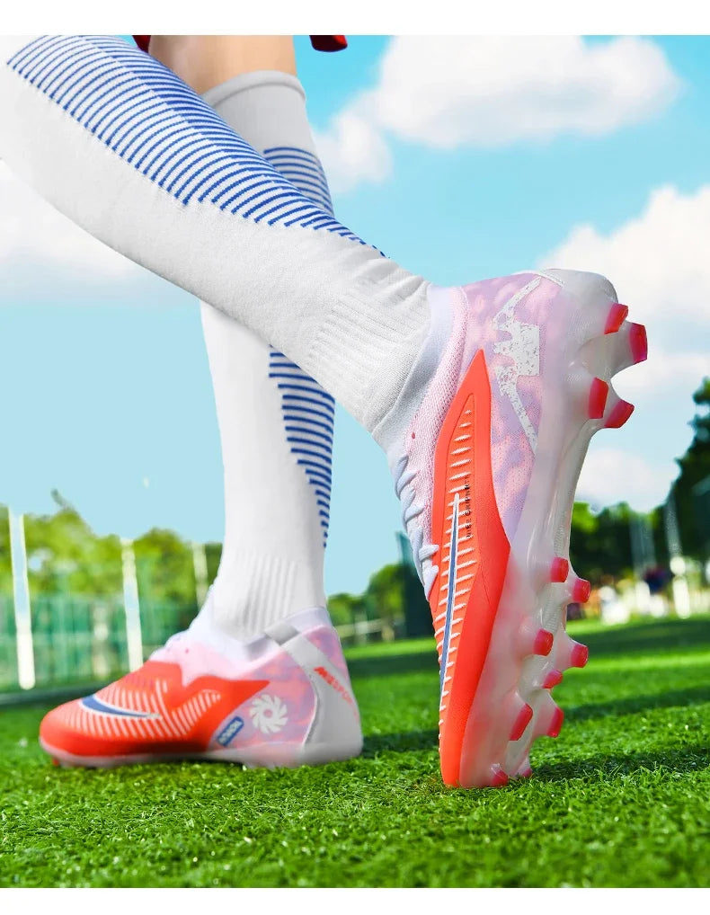 New Men Professional Soccer Shoes Unisex Ultralight Football Boots Training Wholesale Breathable Indoor Futsal Drop Shipping