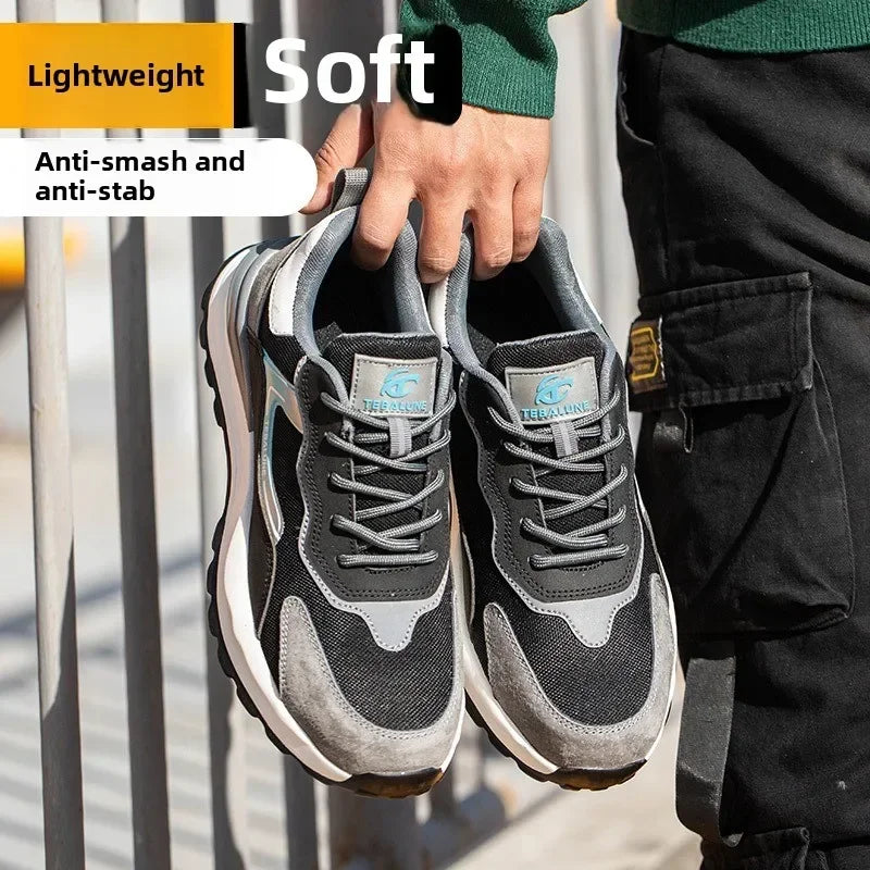 Breathable labor protection shoes, safety shoes, odor proof protective shoes, insulated shoes, construction site work shoes