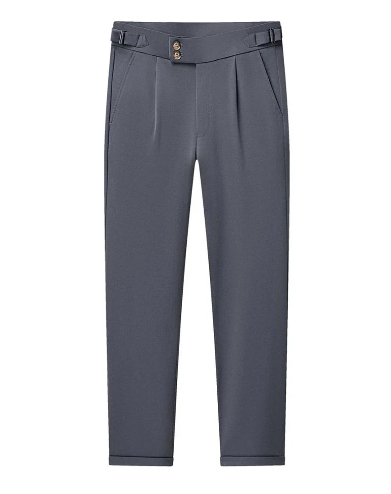 Quality New Fashion Mens Casual Pants Quick Dry Formal Dress Pants Stretch Men Regular Fit Suit Pants Work Trousers