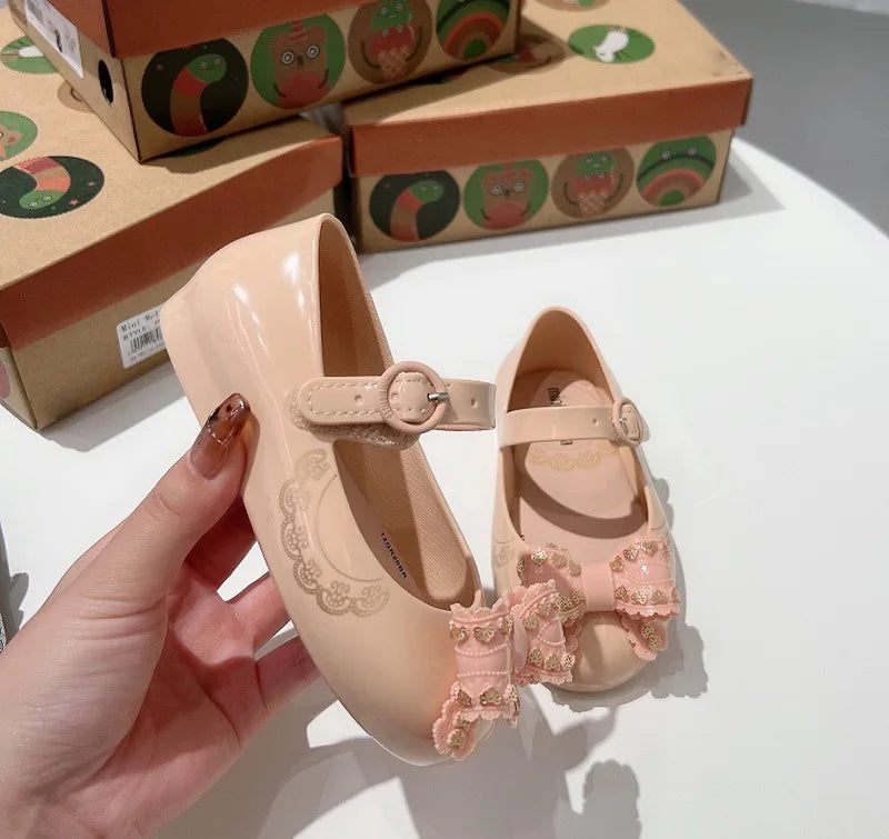 New Mini Melissa Children's Sandals Pineapple Fruit Sandals Strawberry Jelly Girl Baby Avocado Sandals Toddler Melissa Shoes