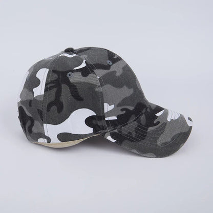 Adjustable Baseball Cap Summer Sunscreen Hat Camouflage Camo Camping Hiking Fishing Caps